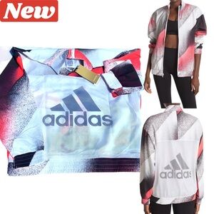 🆕♻️ Adidas Multi-Colored Jacket size small